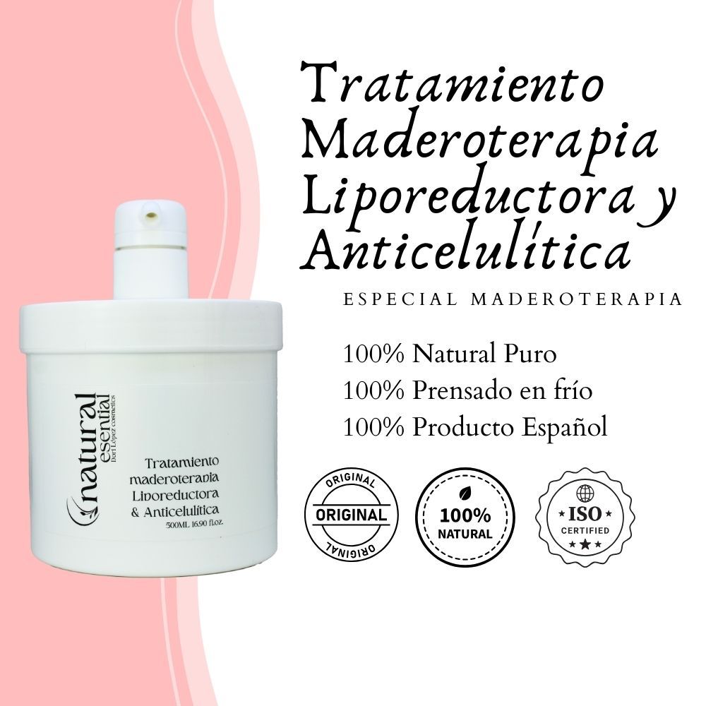 Crema liporeductora anticelulitica 500 natural esential maderoterapia dori lopez 2