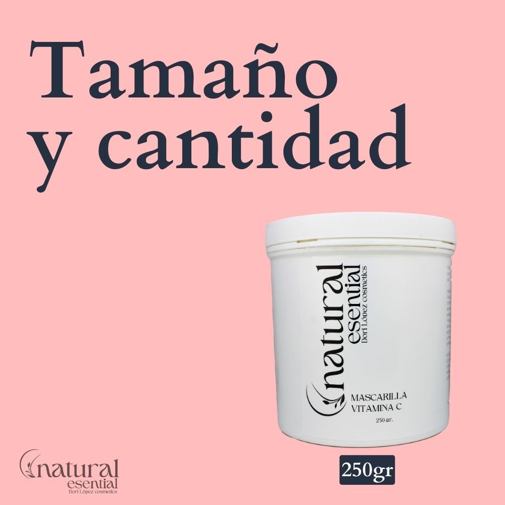 Mascarilla vitamina c natural esential maderoterapia dori lopez 5