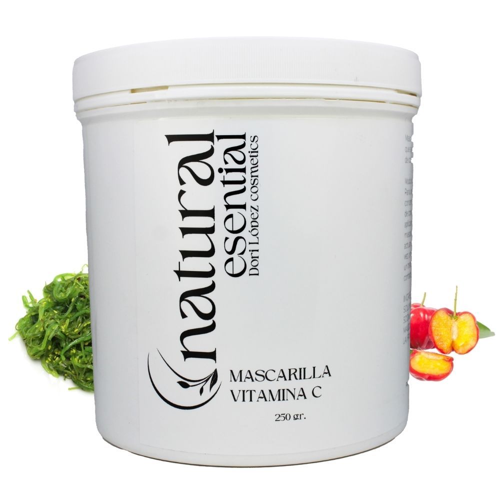 Mascarilla vitamina c natural esential maderoterapia dori lopez