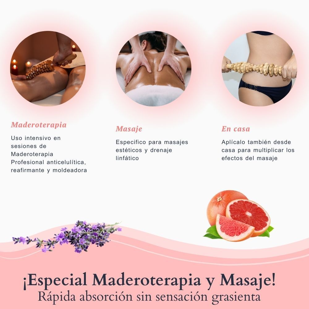 Pack 3 sinergias natural esential maderoterapia 3