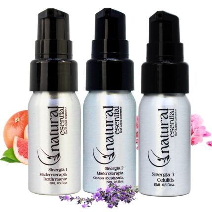 Pack 3 sinergias natural esential maderoterapia