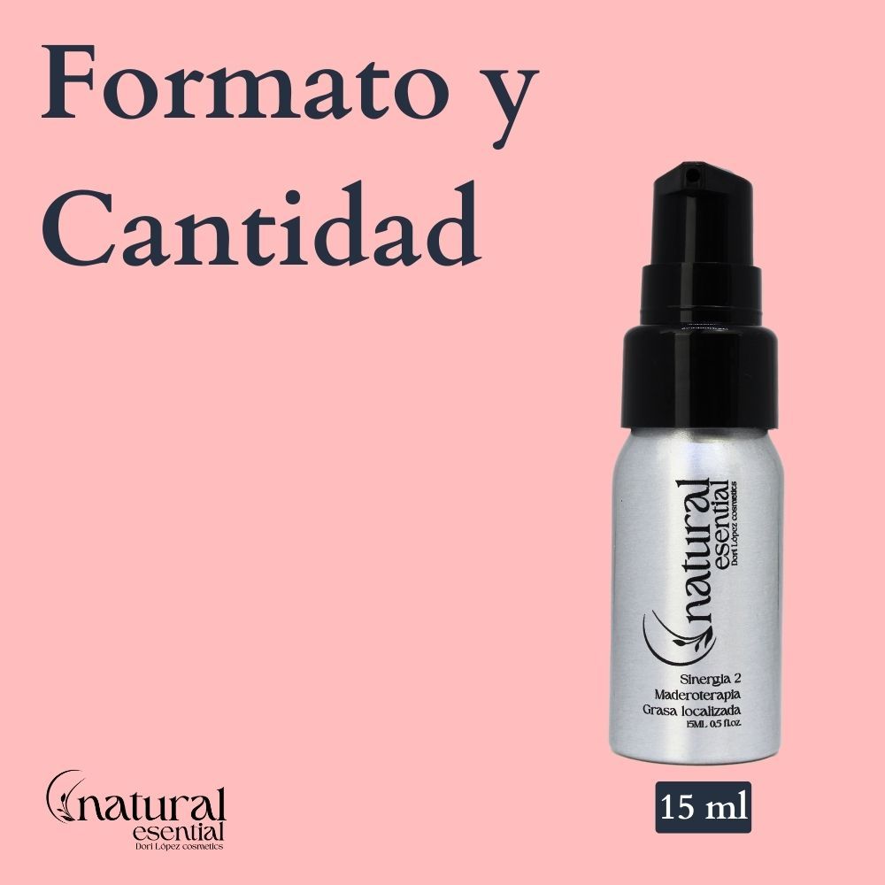 Sinergia 2 Maderoterapia Grasa Localizada 15ml - Imagen 6