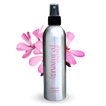 hidrolato de geranio 250ml natural esential maderoterapia dori lopez