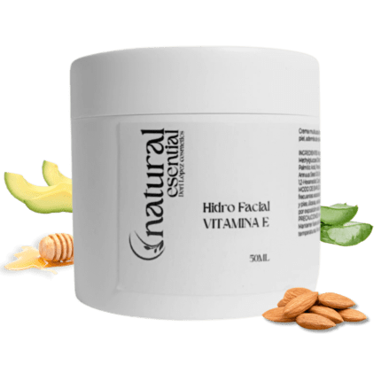 crema Hidro facial vitamina e 50 ml natural esential
