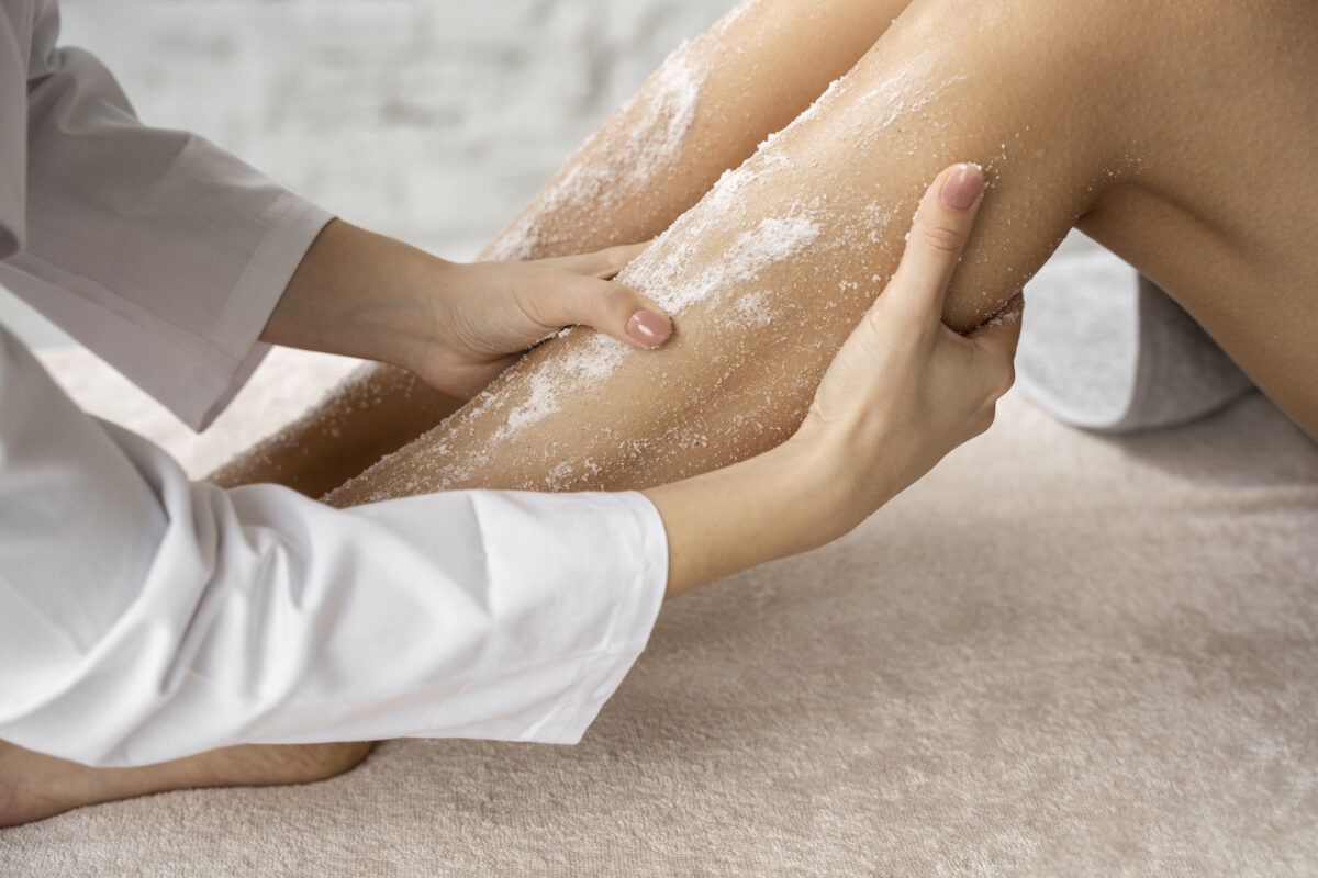 exfoliación con ingredientes naturales